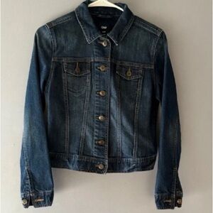 GAP Women's Dark Blue Denim Jacket